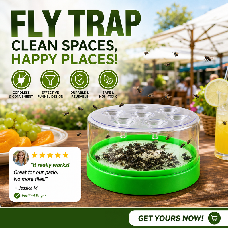Reusable fly trap