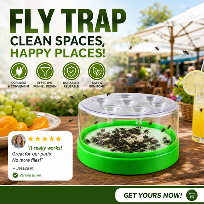 Reusable fly trap