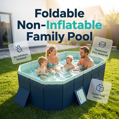 Non-inflatable swimming pool
