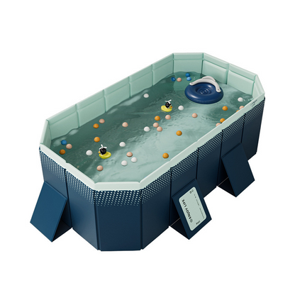 Non-inflatable swimming pool