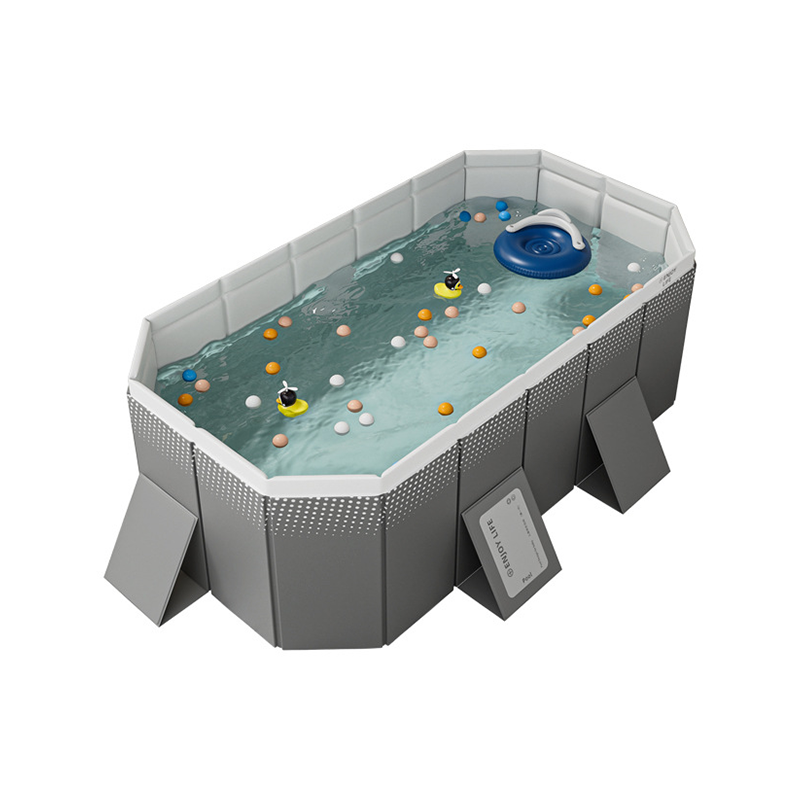 Non-inflatable swimming pool