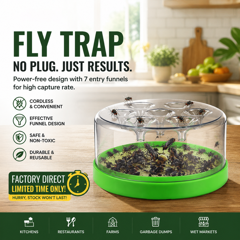 Reusable fly trap
